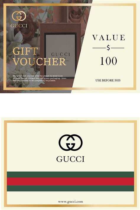 gucci voucher